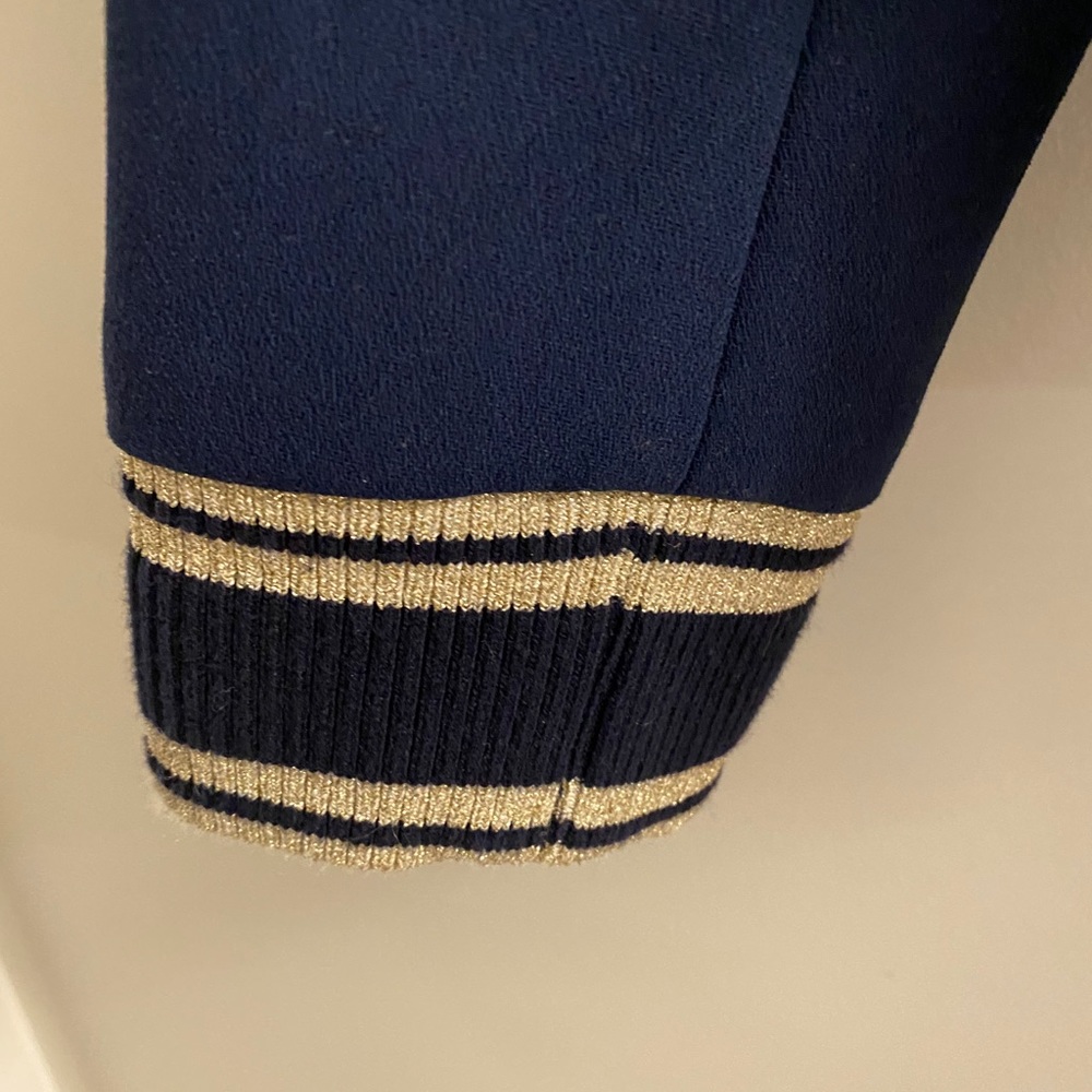 Scripted Blue Blazer - Picture 9 of 13